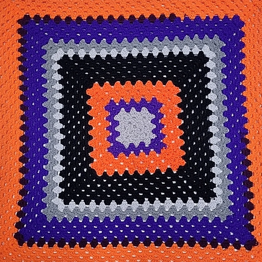 Hand Crafted vibrant crochet